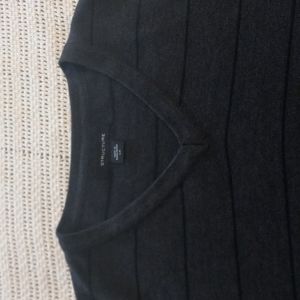 V Neck Sweater Men's L